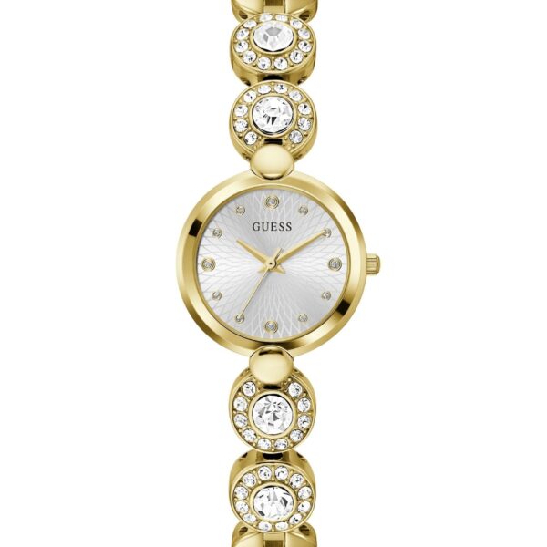 Ladies Stardom Gold Tone Recycled Steel Watch Gw0757l2