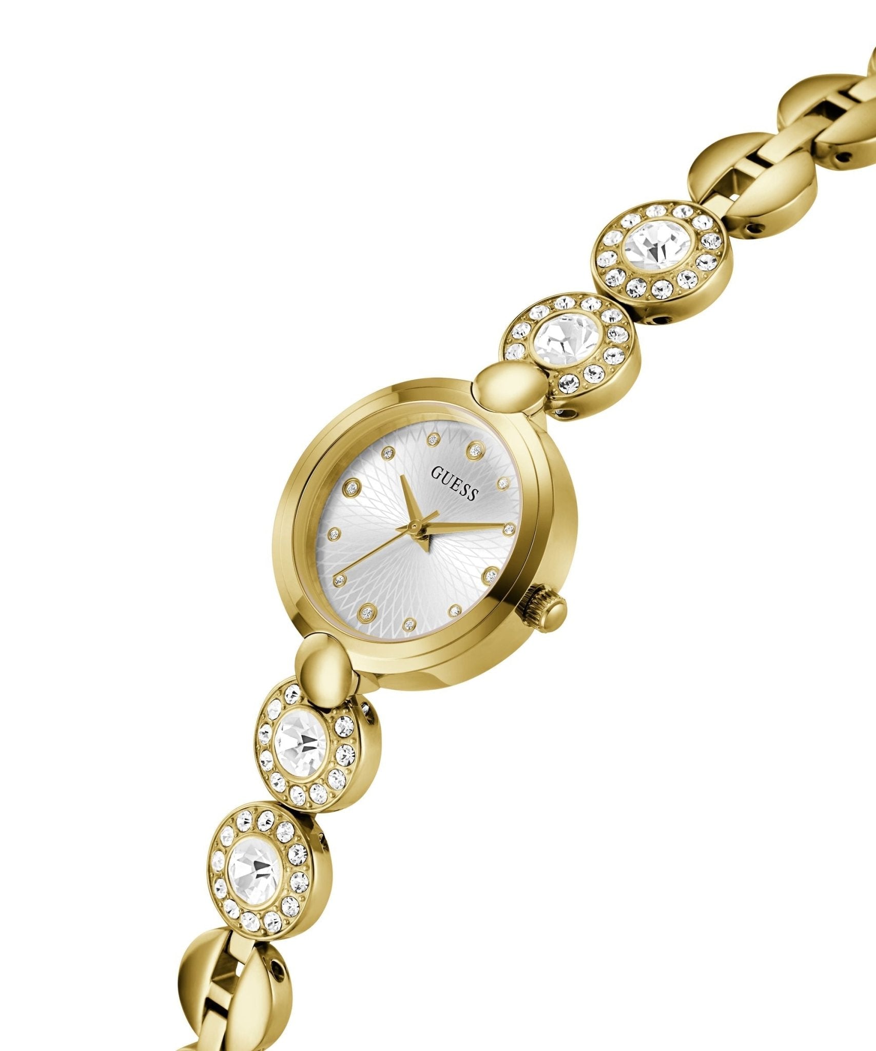 Ladies Stardom Gold Tone Recycled Steel Watch Gw0757l2 - Image 4