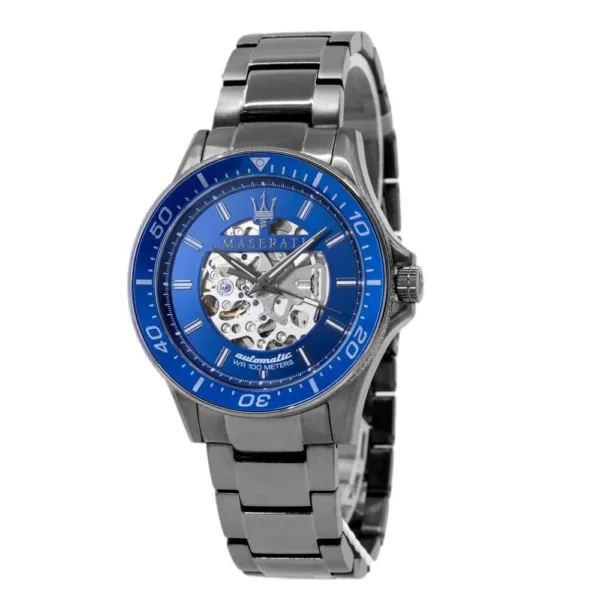 Maserati R8823140001 Sfida Automatic Mens Blue Watch - alternate view