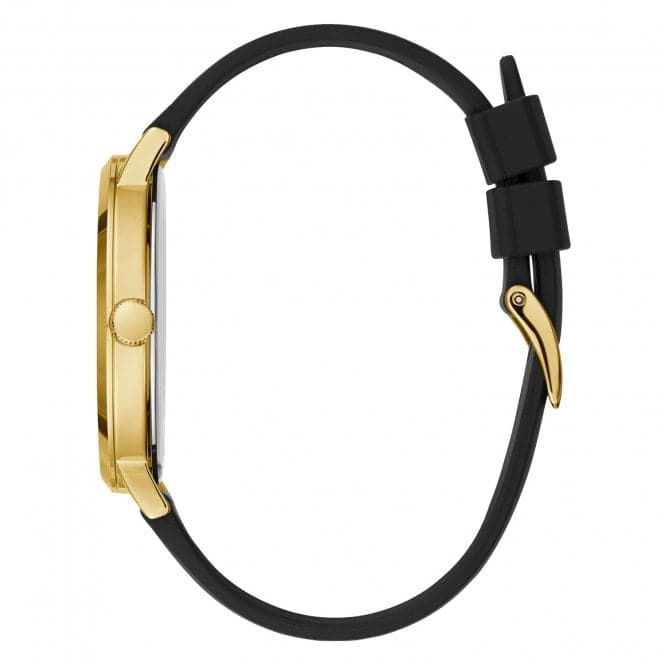 Guess Watches Mens Dress Stainless Steel Black Watch W1264g1 - Image 4