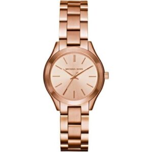 Michael Kors Mk3513 Ladies Slim Runway Rose Gold Watch