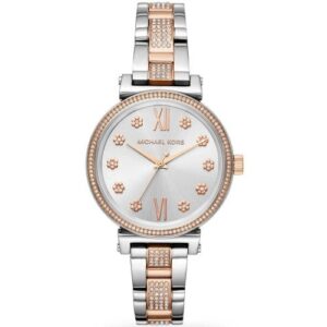Michael Kors Mk3880 Ladies Sofie Two Tone Stainless Steel Crystal Watch