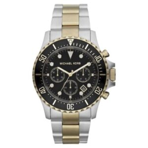 Michael Kors Mk8311 Men S Everest Chronograph Two Tone Black Watch