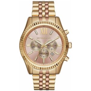 Michael Kors Lexington Gold Chronograph Watch Mk6473