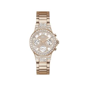 Guess Watches Moonlight Ladies Sport Rose Gold Stainless Steel Watch Gw0320l3