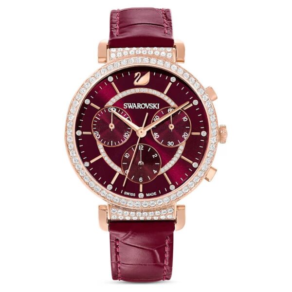 Swarovski Watch Passage Chrono Red 5547642
