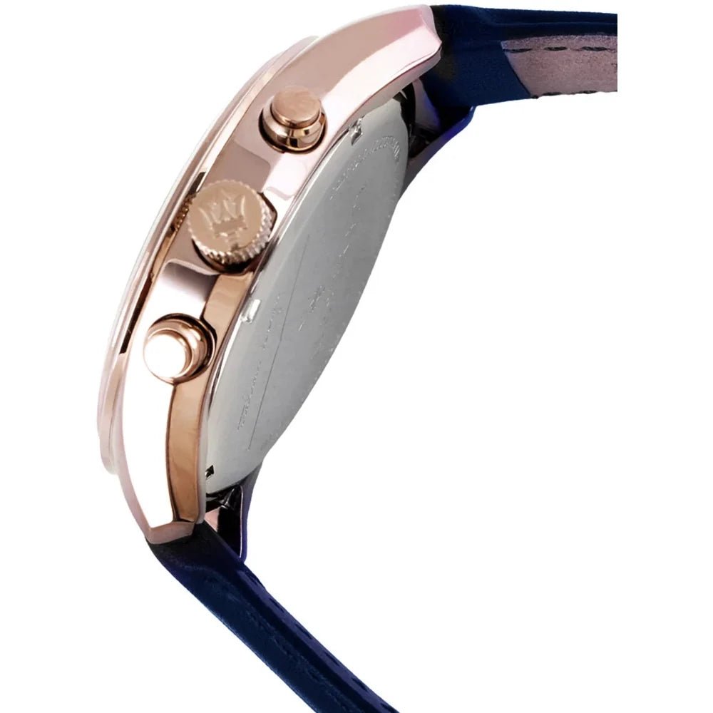 玛莎拉蒂 R8871612015 Traguardo Chrono 男士蓝色手表 - Image 3