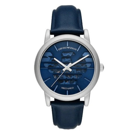Emporio Armani Ar60030 Men S Automatic Luigi Blue Watch - alternate view