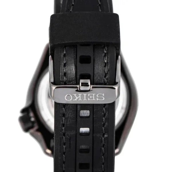 Montre Seiko 5 Sports Auto pour homme, noire, modèle SRPD65K3 - alternate view