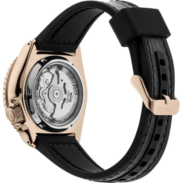 Seiko 5 Sports Auto Mens Black Watch Srpd76k1 - alternate view