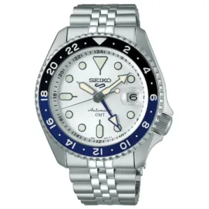 Seiko 5 Sports Auto Mens Silver Watchssk033k1