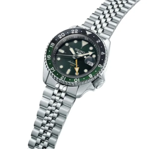 Seiko 5 Sports Auto Mens Green Watchssk035k1 - alternate view