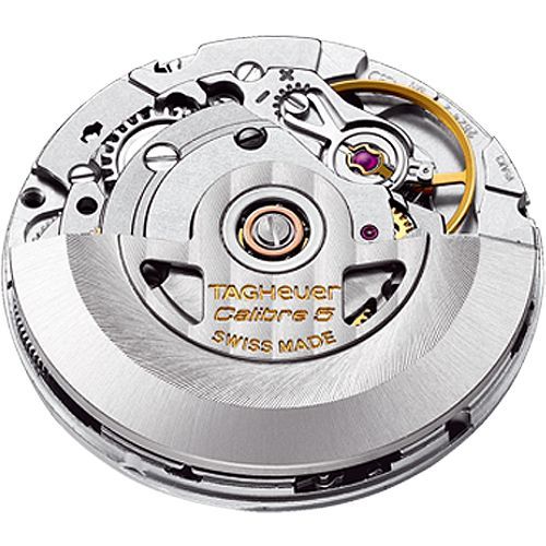 Tag Heuer Aquaracer Caliber 5 White Dial Black Rubber Strap Watch For Men Way2111 Ft8021 - alternate view