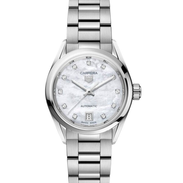 Tag Heuer Watch Carrera Calibre 9 Automatic Ladies Wbn2412 Ba0621