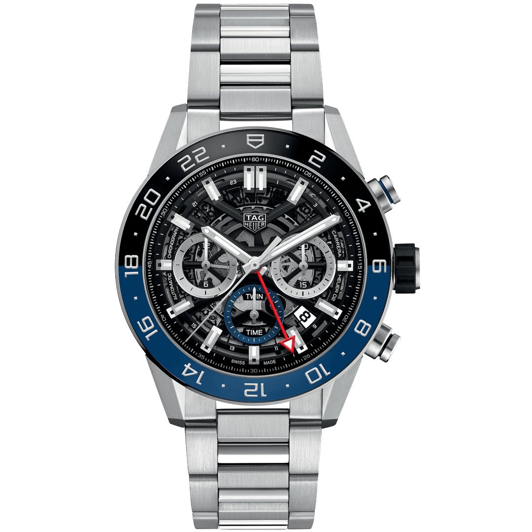 Tag Heuer Watch Carrera Chronograph Gmt Cbg2a1z Ba0658