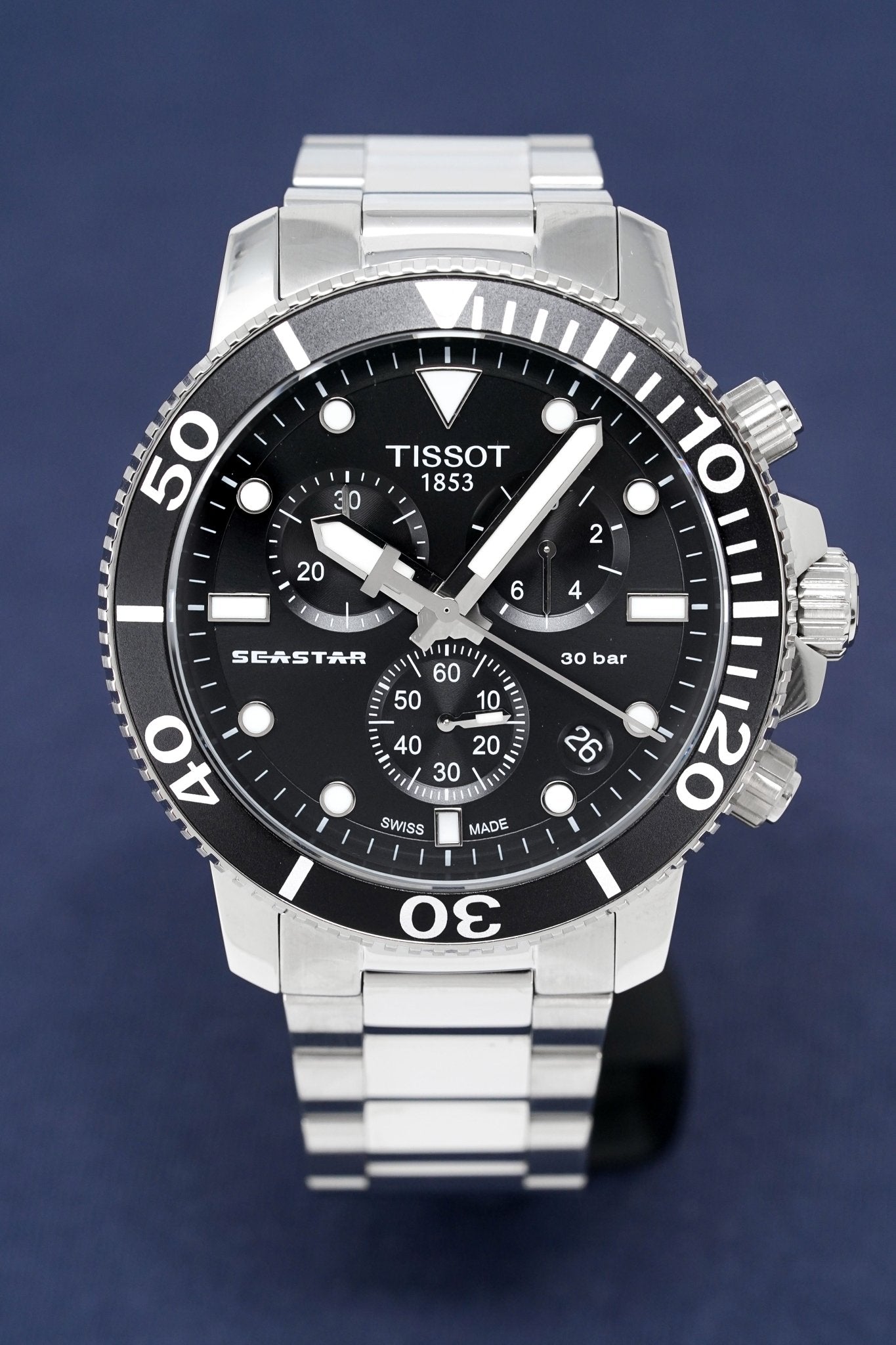 Tissot Chronograph Watch Seastar 1000 T120 417 11 051 00 - Image 6