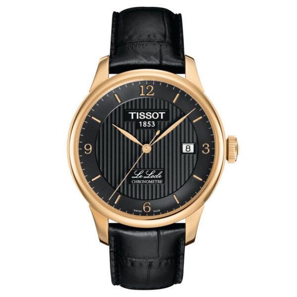 Tissot Mens Automatic Watch T Classic Le Locle Rose Gold