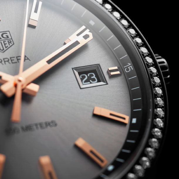 Tag Heuer Carrera Quartz 39mm Watch For Women War1115 Ba0602 - Image 3