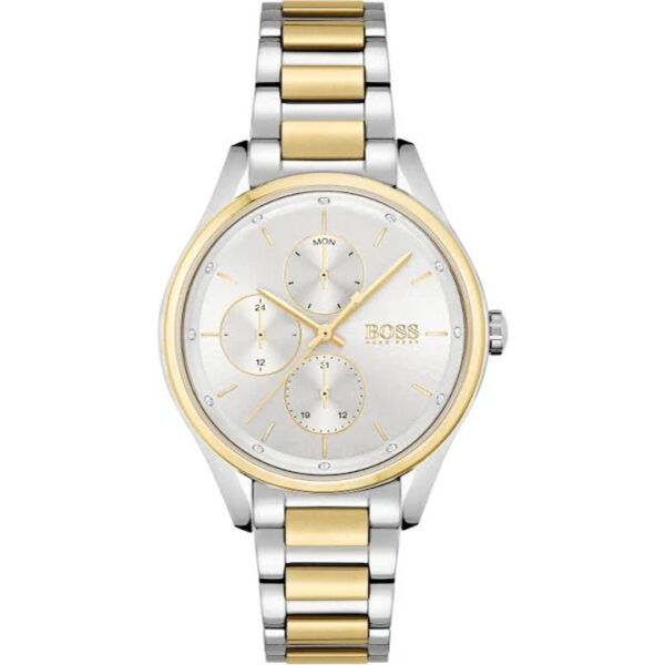 Hugo Boss Womens 1502585 Grand Course Quartz Stainless Steel Watch