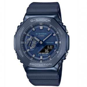 Casio G Shock Mens Blue Watch Gm 2100n 2aer