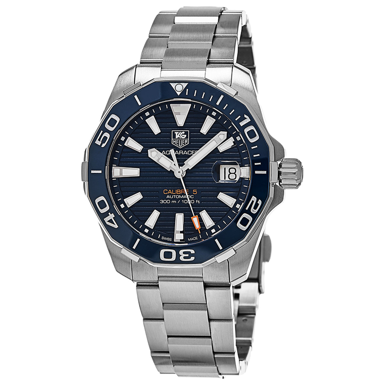 Tag Heuer Aquaracer Watch For Men Way211c Ba0928 - Image 5