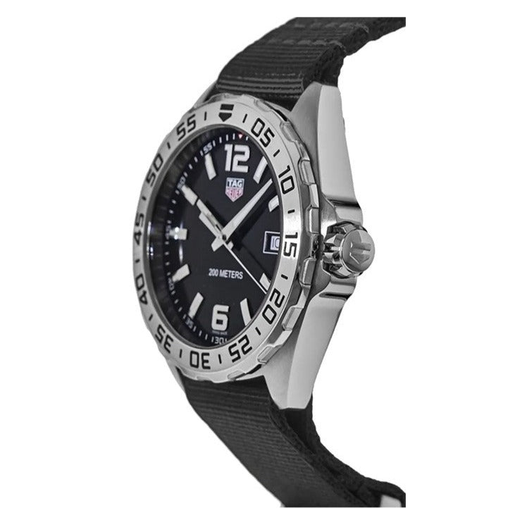 Tag Heuer Formula 1 Quartz Black Dial Black Nato Strap Watch For Men Waz1015 Fc8198 - Image 4
