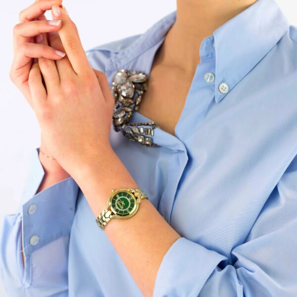 Just Cavalli Cerimonioso Yellow Gold Green - alternate view