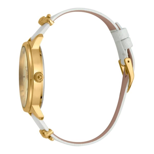 Just Cavalli Just per me Leather White Yellow Gold Zebra Glitter - alternate view