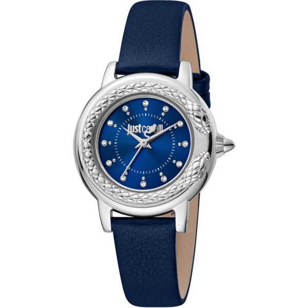 Just Cavalli Presto Leather Blue