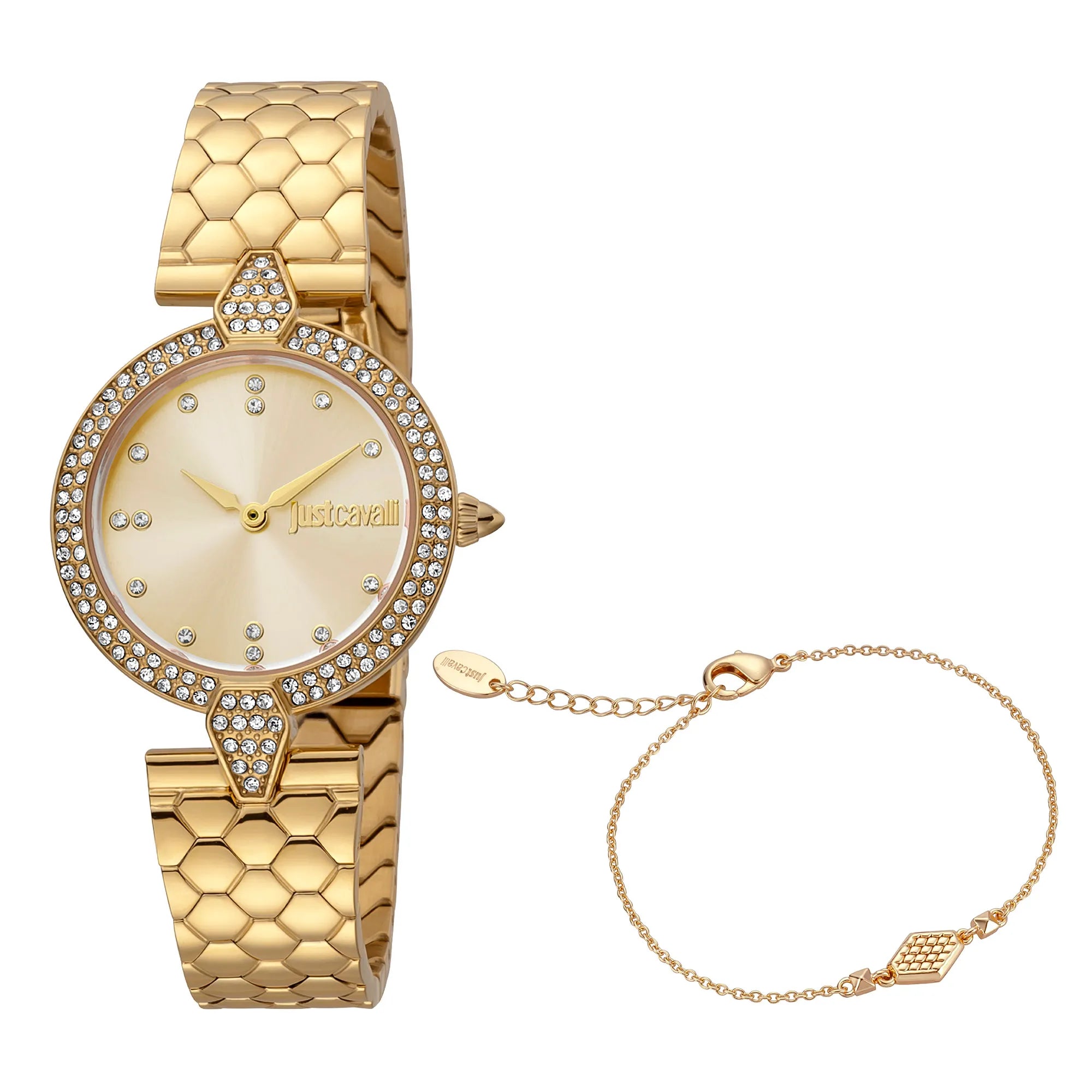 Just Cavalli Nobile Glam Yellow Gold Champagne