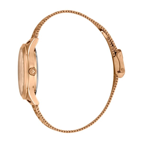 Just Cavalli Steel Rose Gold Leopard Logo - alternate view