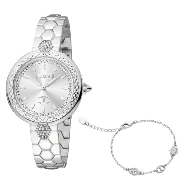 Just Cavalli Snake Creazione Silver