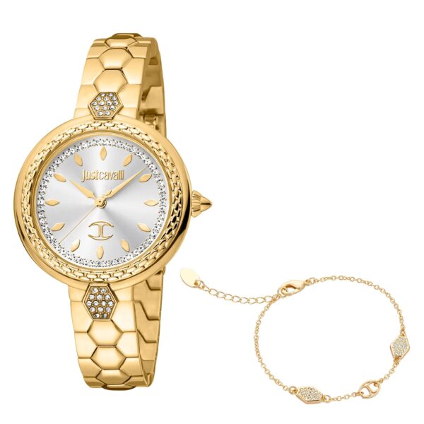 Just Cavalli Snake Creazione Yellow Gold