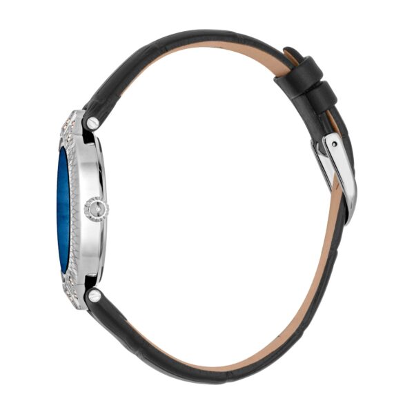 Just Cavalli Luce Leather Black Blue - alternate view