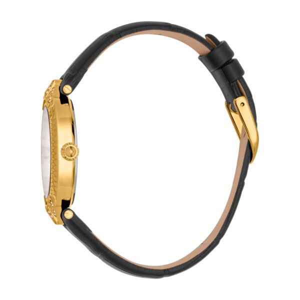Just Cavalli Luce Leather Black Gold - alternate view