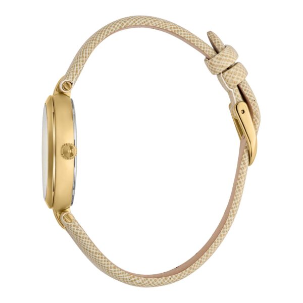 Just Cavalli Maiuscola Leather Beige Gold - alternate view