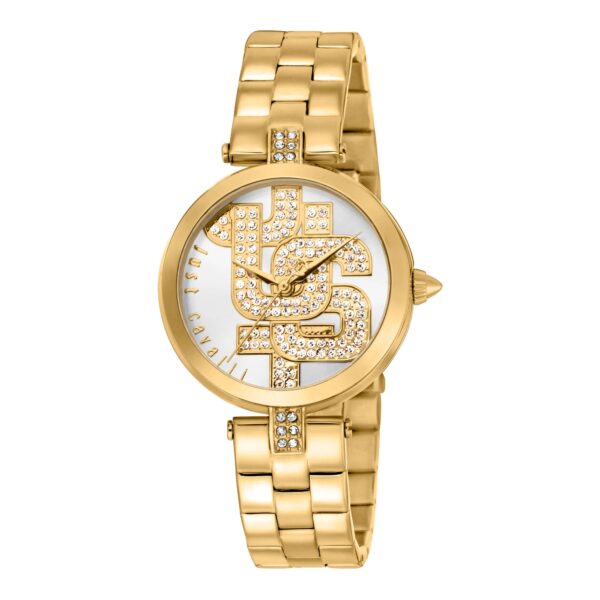 Just Cavalli Maiuscola Yellow Gold