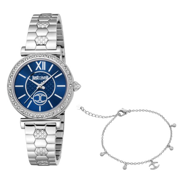 Just Cavalli Varenna Silver Blue