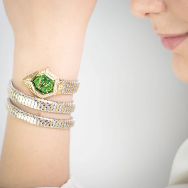 Just Cavalli Mesmerizing Two Tones YG Green - alternate view