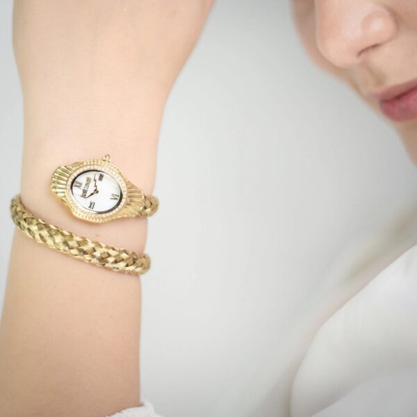 Just Cavalli Twined Yellow Gold MOP - alternate view