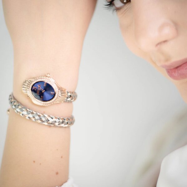 Just Cavalli Twined Two Tones RG Blue - alternate view