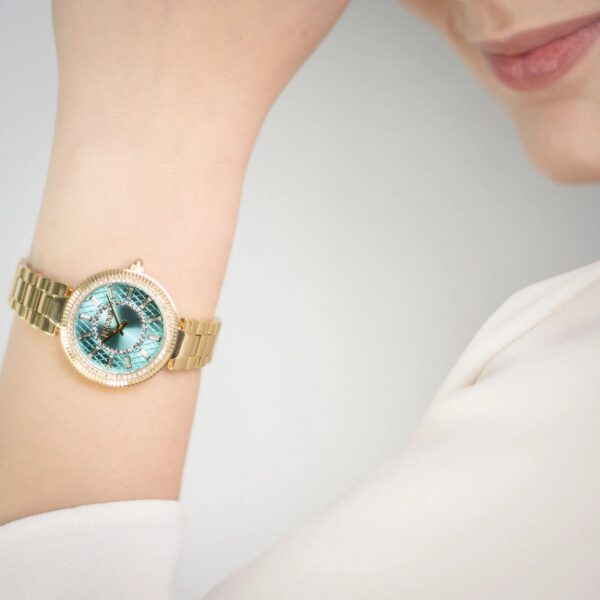 Just Cavalli Ostentatious Yellow Gold Turquoise - alternate view