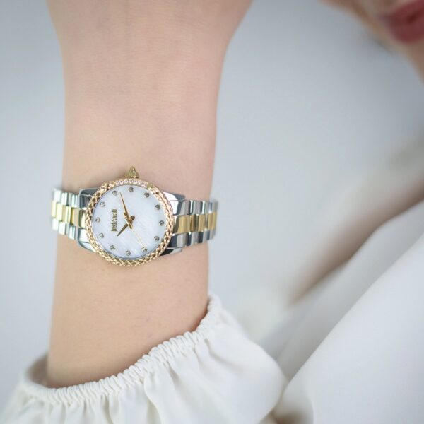 Just Cavalli Fiorenza Snake Two Tones YG MOP - alternate view