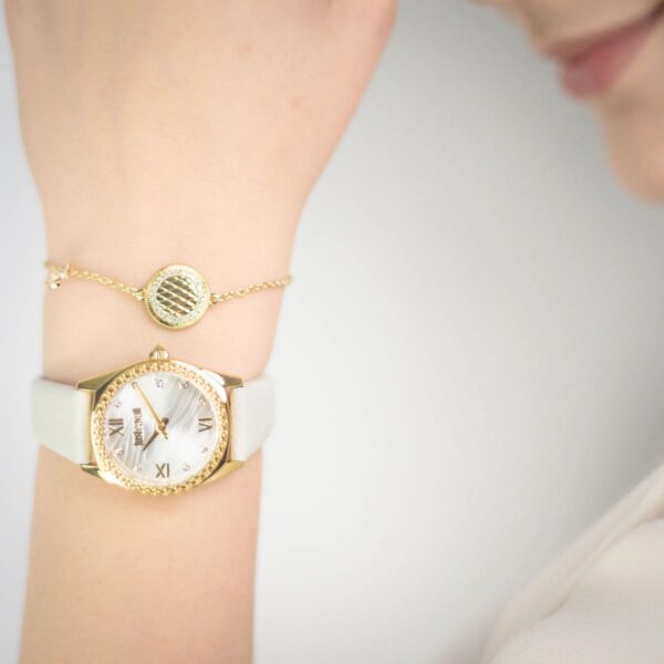 Just Cavalli Indomitable Animalier Leather Beige YG - alternate view