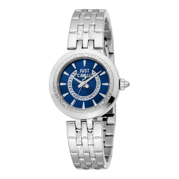 Just Cavalli Preziosa Silver Grey Night Blue