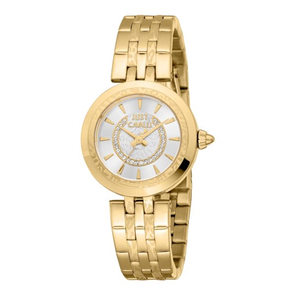Just Cavalli Preziosa Yellow Gold Silver Grey