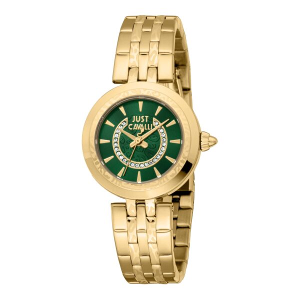 Just Cavalli Preziosa Yellow Gold Bottle Green