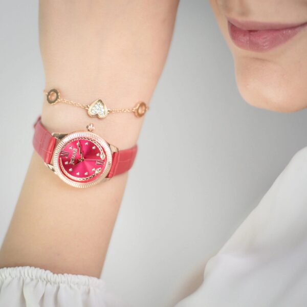 Just Cavalli Lovestruck Valentines Pink YG - alternate view