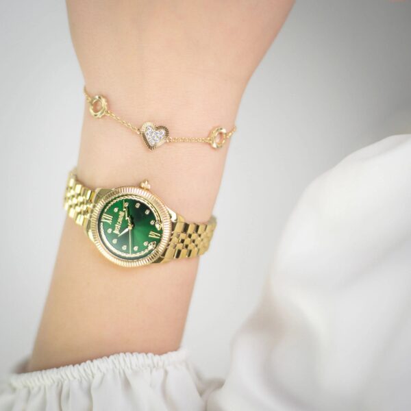 Just Cavalli Lovestruck Valentines Yellow Gold Green - alternate view