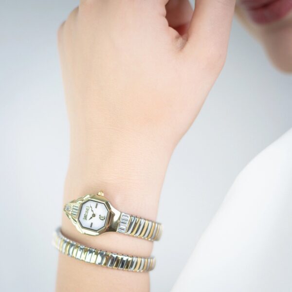 Just Cavalli Brillante Snake Two Tones YG MOP - alternate view